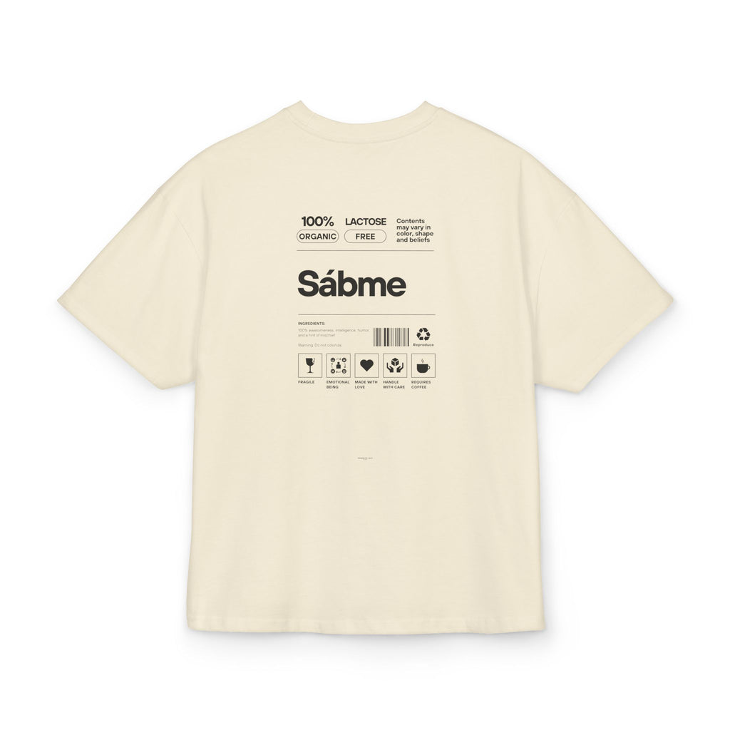 SÁBME HEAVY BOXY TEE - AILO