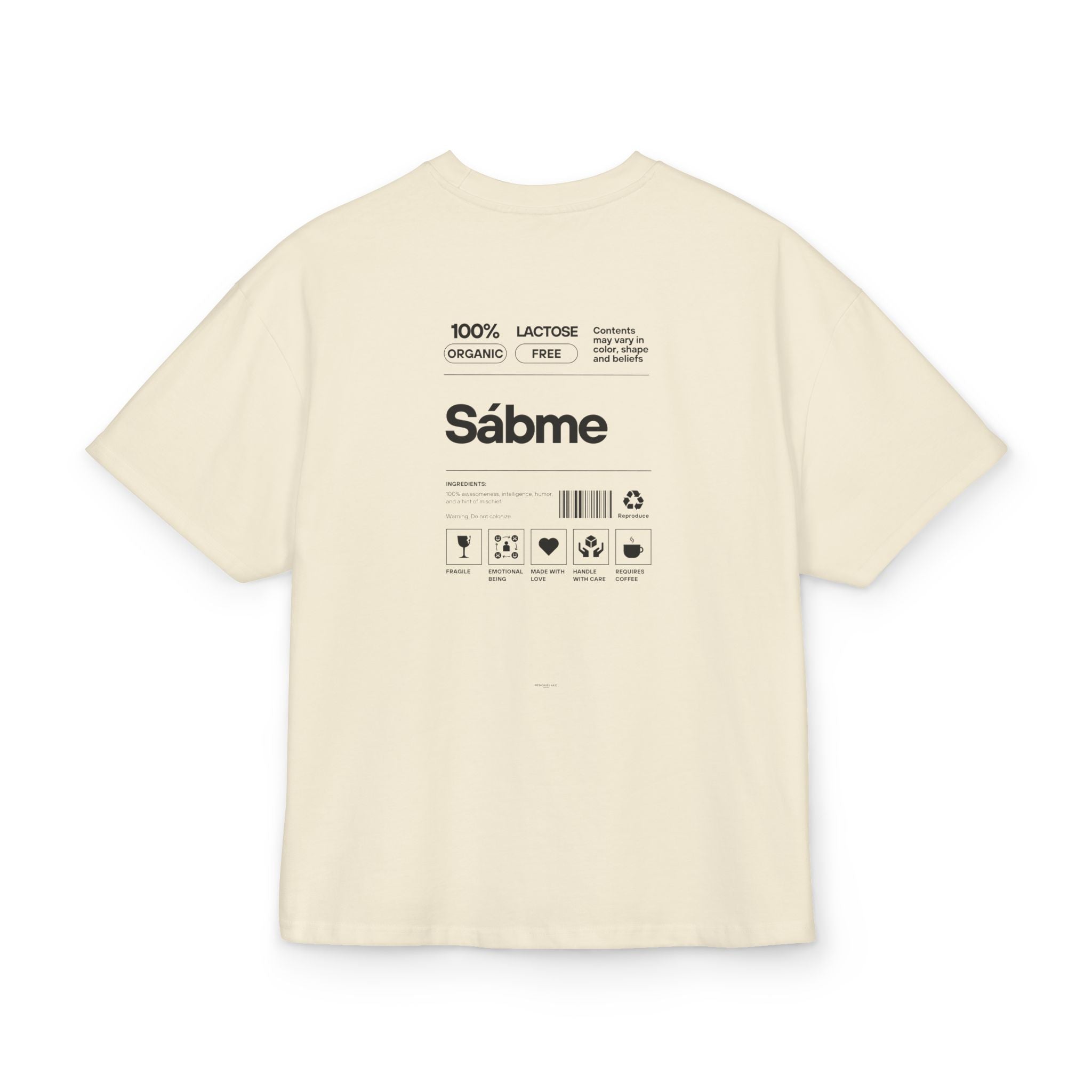 SÁBME HEAVY BOXY TEE - AILO