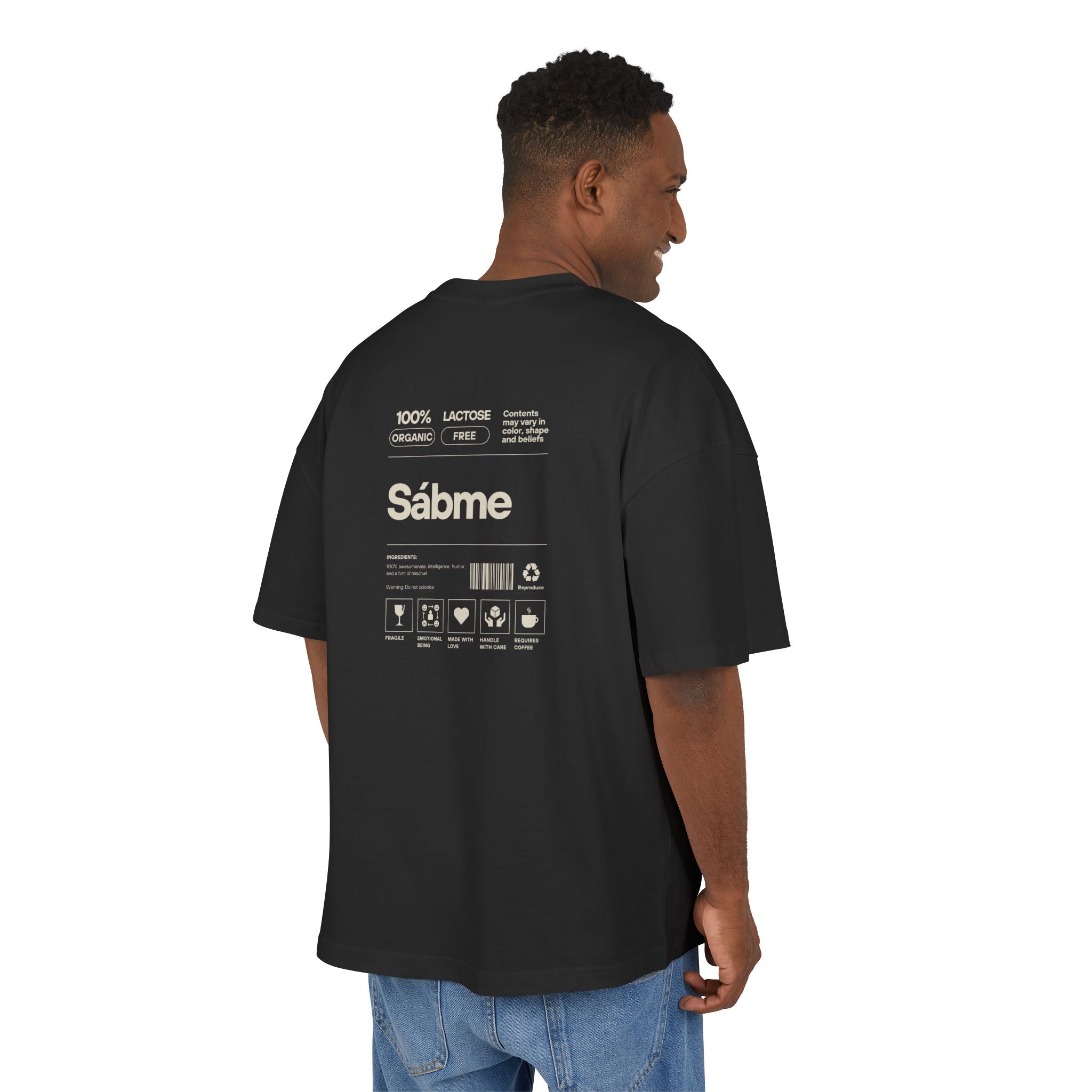 SÁBME HEAVY BOXY TEE - AILO